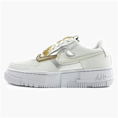 nike air force 1 pixel white mit kette|nike air force 1 pixel white.